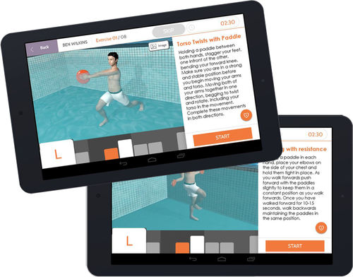 Учебное приложение iOS - AQUA - Good Boost Wellbeing Limited - медицинское / iOS / для смартфона