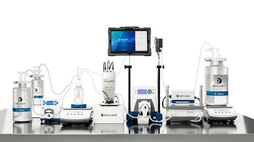 Система фильтрации тангенциального потока - KrosFlo® KR2i RPM® - Repligen - путем ультрафильтрации / диафильтрации / для лабораторий