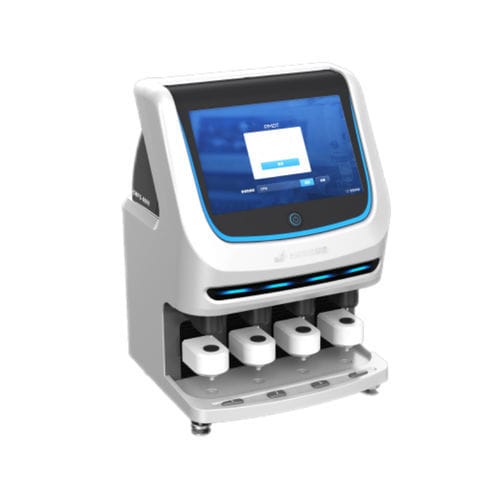 Полуавтоматический тромбоэластограф - REFPMDNE-02 - Pro-med (Beijing) Technology Co., Ltd. - 4 канала / цельной крови / настольный