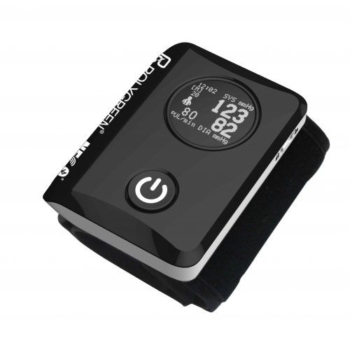 Автоматический электронный тонометр - KP-6020 - Polygreen - на запястье / Bluetooth