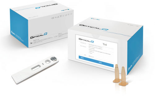 Набор для теста на сердечно-сосудистые заболевания - Optical Q™ - OptiBio Co., Ltd. - cTnI (тропонин) / на сердечный тропонин Т / сыворотки