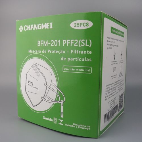 Защитная маска FFP2 - BFM-201 - Jiangsu Changmei Medtech - из ткани / полумаска / белая