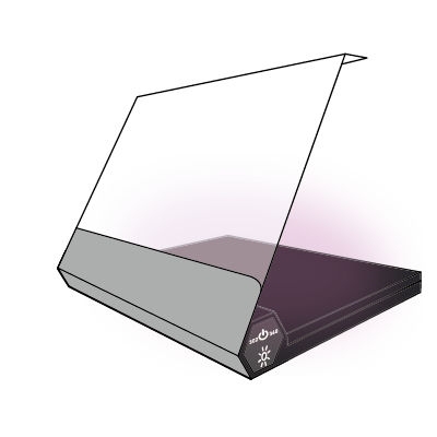 Трансиллюминатор для системы гель-документации - UVPAD - Bio-Helix - светодиодный / с длиной двойной волны