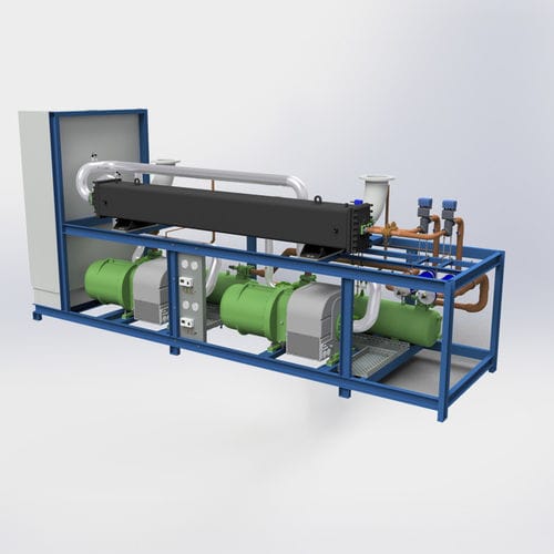 Напольный лабораторный охладитель - kws-I - technotrans systems GmbH - с воздушным охлаждением / с водяным охлаждением