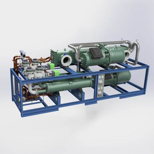 Напольный лабораторный охладитель - kws-w - technotrans systems GmbH - компактный / с воздушным охлаждением / с водяным охлаждением