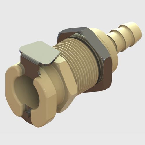 Муфта медицинской - E-Q-160535 - The West Group Ltd - из полипропилена / из латуни