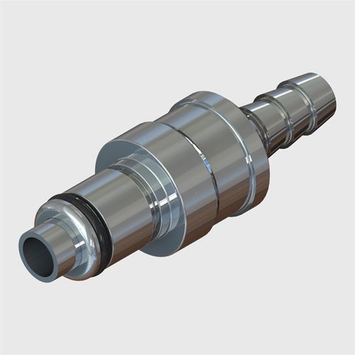 Муфта медицинской - E-Q4V-PB-3-SS-V - The West Group Ltd - из нержавеющей стали / из пластика
