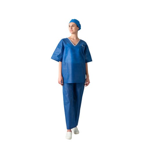 Медицинские брюки и блуза унисекс - Ekomed Health - XL / L / M