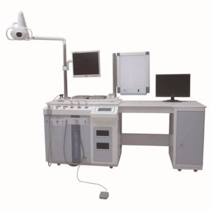 Рабочее место ЛОР - LJS7300 - Hubei CFULL Medical Technology - с освещением / с монитором