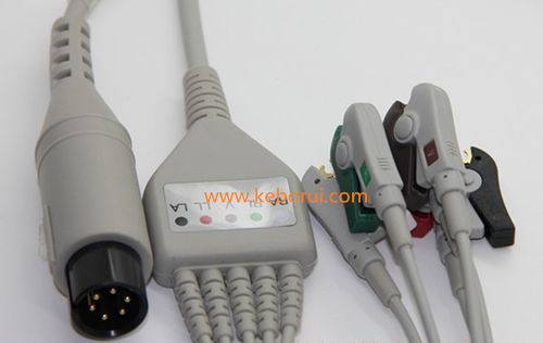 Кабель ЭКГ - KG010485GA - Shenzhen Keborui Electronics Co., Ltd