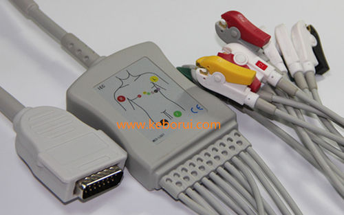 Кабель ЭКГ - KH0106210GI - Shenzhen Keborui Electronics Co., Ltd
