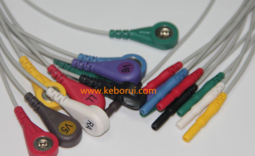 Кабель ЭКГ - KJ10AFA - Shenzhen Keborui Electronics Co., Ltd