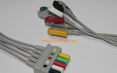 Кабель ЭКГ - KJ5SFA - Shenzhen Keborui Electronics Co., Ltd