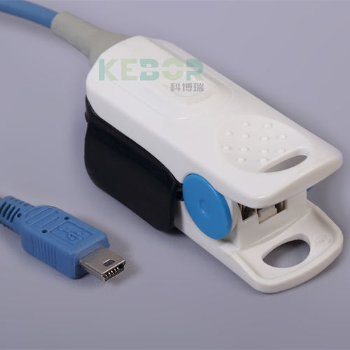 Пальцевый датчик SpO2 - KB-77173-AL - Shenzhen Keborui Electronics Co., Ltd - многоразовый / без латекса