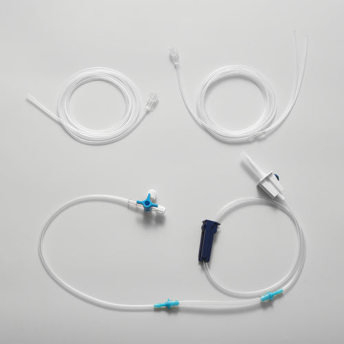 Прямой тубус - W&H - Suzhou New District Mingji Polymer Medical Equipment Co., Ltd. - гибкий / прозрачный / для одноразового использования