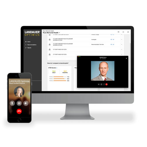 Программное обеспечение для управления - OPTIMIZE™ - LANDAUER - для контроля дозы радиации / TDM / для управления дозой облучения
