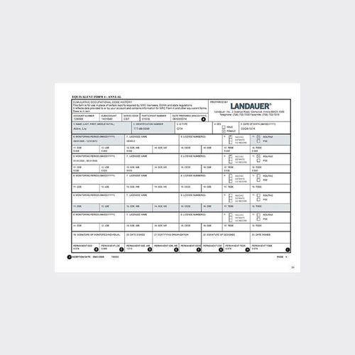 Программное обеспечение для больниц - Form 4 - LANDAUER - для стоматологии / ветеринарное / для ведения отчетности по пациентам