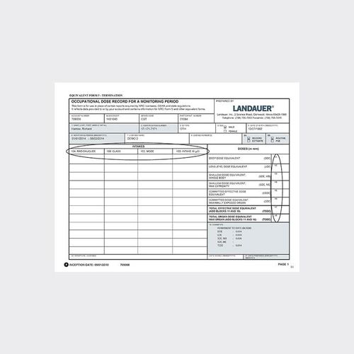 Медицинское программное обеспечение - Form 5 - LANDAUER - для стоматологии / ветеринарное / для составления отчетности