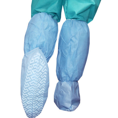 Медицинские высокие бахилы из полипропилена - 2008 - Xiantao Xinfa Plastic Products - противоскользящая / дышащая