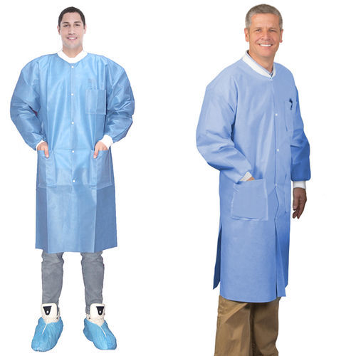 Медицинский халат унисекс - 11003CB - Xiantao Xinfa Plastic Products - L / XL / M