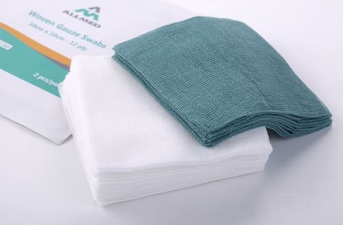 Марлевый компресс из хлопка - Allmed Medical Products - стерильный / воздухопроницаемый