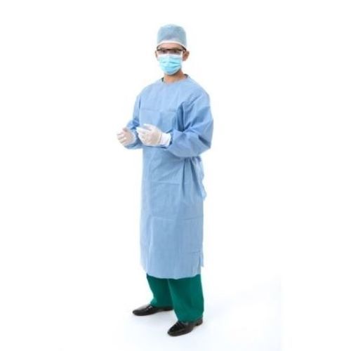 Хирургический халат для одноразового применения - Allmed Medical Products - унисекс / нетканый / стерильный