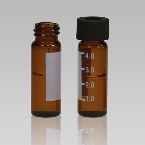 Колба для ВЭЖХ - 4mL 13-425 ND13 V1345 - ZHEJIANG AIJIREN TECHNOLOGY INC. - из боросиликатного стекла / градуированная / с завинчивающимся колпачком