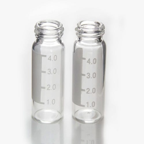 Колба для ВЭЖХ - 4ml - ZHEJIANG AIJIREN TECHNOLOGY INC. - из боросиликатного стекла / с завинчивающимся колпачком