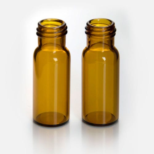 Колба для ВЭЖХ - Amber 9mm  - ZHEJIANG AIJIREN TECHNOLOGY INC. - для газохроматографии / из боросиликатного стекла / градуированная