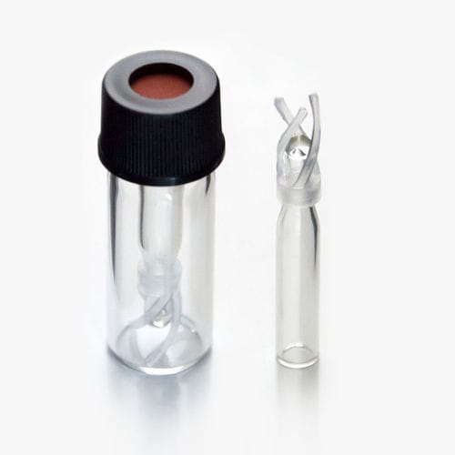 Колба для ВЭЖХ - Micro-Inserts with polyspring - ZHEJIANG AIJIREN TECHNOLOGY INC. - для газохроматографии / из стекла