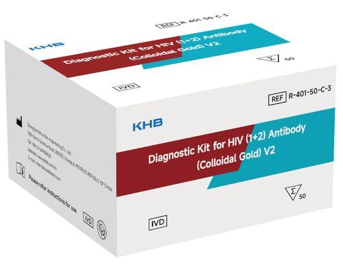 Набор для теста на инфекционные заболевания - R-401-50-C-2 - Shanghai Kehua Bio-engineering - СПИДа / для клинической химии / для иммунодетекции