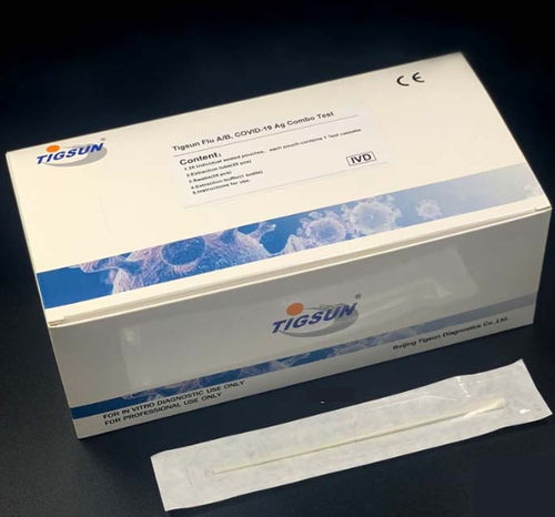 Набор для теста COVID-19 - Beijing Tigsun Diagnostics Co,.Ltd. - гриппа / на антигены / SARS-COV-2