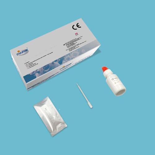 Экспресс-тест на распираторные заболевания - 5-in-ONE - Beijing Tigsun Diagnostics Co,.Ltd. - на хламидию (Chlamydia) / на антигены / IgG