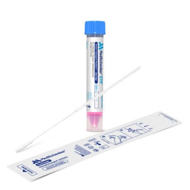 Зонд-тампон для микробиологии - SCS30-A - Medschenker - назофарингеальный / с транспортной средой / типа «флок»