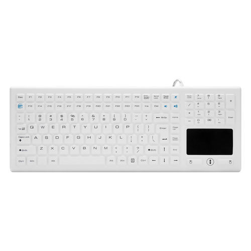 Медицинская клавиатура с сенсорной панелью - ATM-SK406T - Shezhen AITmon Technology Co,.Ltd - с цифровым блоком клавиатуры / из силикона / моющаяся