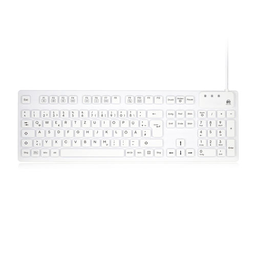Медицинская клавиатура с цифровым блоком клавиатуры - ATM-SK400 - Shezhen AITmon Technology Co,.Ltd - из силикона / моющаяся / USB