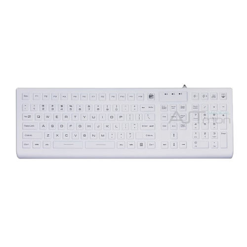 Медицинская клавиатура с цифровым блоком клавиатуры - ATM-SK401 - Shezhen AITmon Technology Co,.Ltd - из силикона / моющаяся / USB