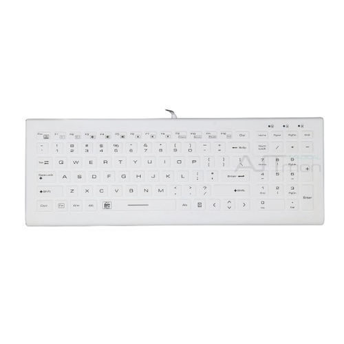 Медицинская клавиатура с цифровым блоком клавиатуры - ATM-SK420 - Shezhen AITmon Technology Co,.Ltd - из силикона / моющаяся / USB