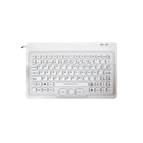 Медицинская клавиатура с указателем - ATM-SK415 - Shezhen AITmon Technology Co,.Ltd - с цифровым блоком клавиатуры / из силикона / моющаяся