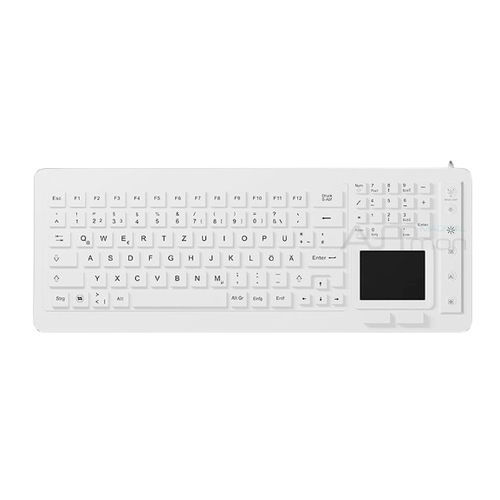 Медицинская клавиатура с сенсорной панелью - ATM-SK409T - Shezhen AITmon Technology Co,.Ltd - с цифровым блоком клавиатуры / из силикона / моющаяся