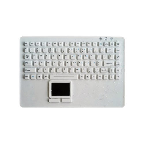 Медицинская клавиатура с сенсорной панелью - ATM-SK412T - Shezhen AITmon Technology Co,.Ltd - из силикона / моющаяся / USB