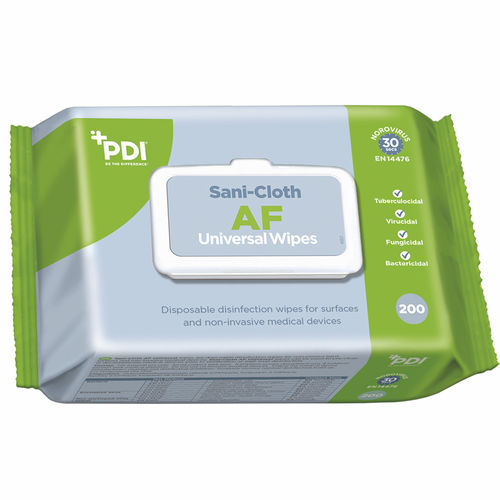Очищающие салфетки для полов и поверхностей - Sani-Cloth® AF Universal - PDI International - 100 штук / 200 штук / 40 штук