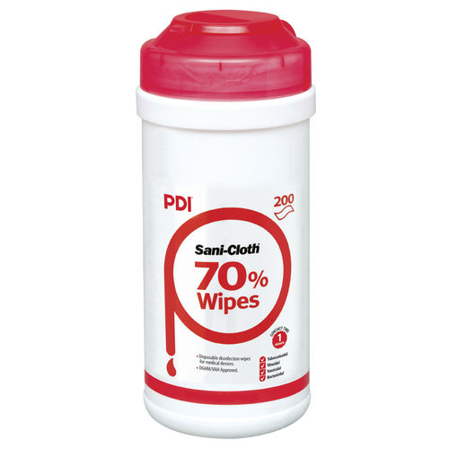 Очищающие салфетки для полов и поверхностей - Sani-Cloth® 70 - PDI International - 200 штук