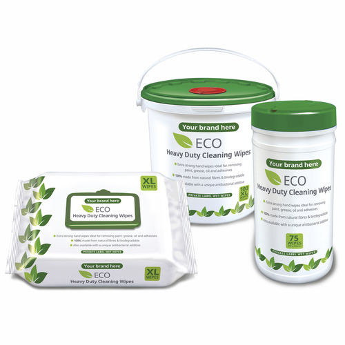 Очищающие салфетки для полов и поверхностей - Eco wipes - PDI International - 100 штук