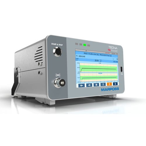 Тестер герметичности расхода - TECNA T3LPF - MARPOSS - для медицинских приборов / для фармацевтической промышленности / для упаковок