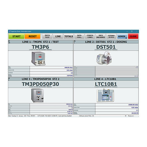 Программное обеспечение сбора данных - TECNA SWM SOFTWARE MANAGER - MARPOSS - анализа данных / для управления / для визуализации