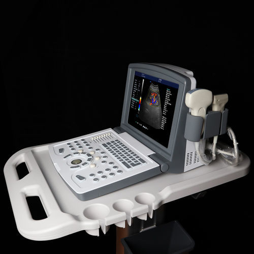 Ультразвуковой сканер переносной, с тележкой - MDK-680 - Mianyang United Ultrasound Electronics - для поливалентной эхографии / черно-белый / цветовой допплер