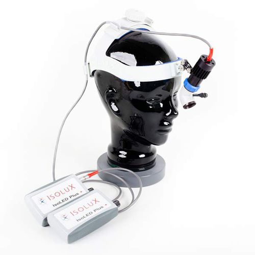 Хирургический налобный осветитель - IsoLED Plus+ - Isolux - LED / с заряжаемым аккумулятором