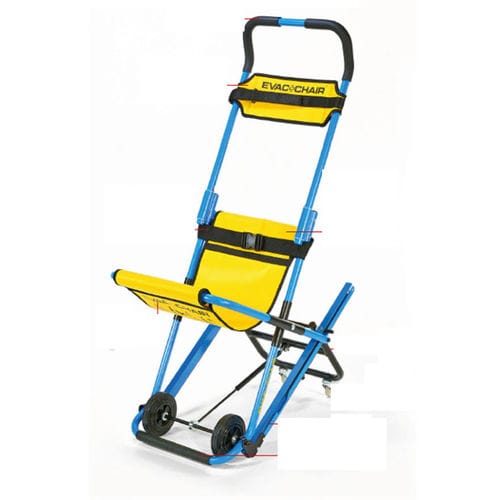 Стул для эвакуации для интерьера - 300H MK5 - Evac+Chair International - для улицы / складной / на роликах