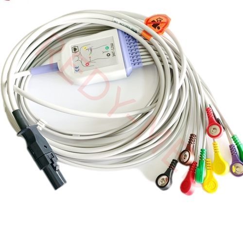 Кабель ЭКГ 10 проводов - EK210SA-003B - Shenzhen Redy-Med Technology Co.,Ltd - многоразовый
